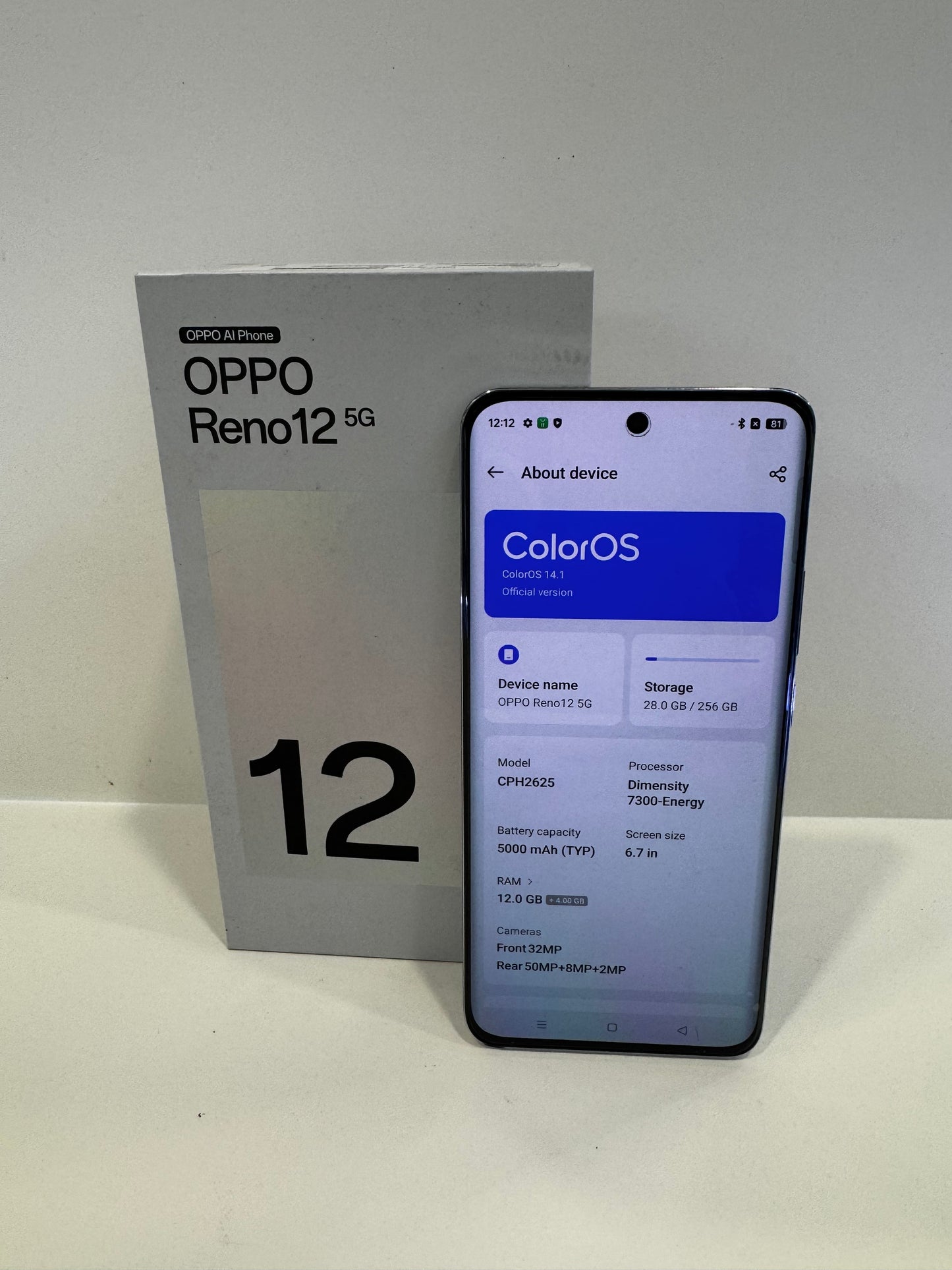 Oppo Reno 12 5G 12gb /256gb
