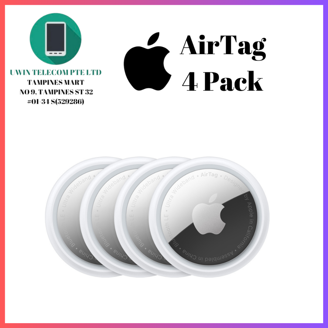 Apple AirTag 4 Pack | Multi-Item Tracker | Secure Locator Apple AirTag 4 Pack | Multi-Item Tracker | Secure Locator