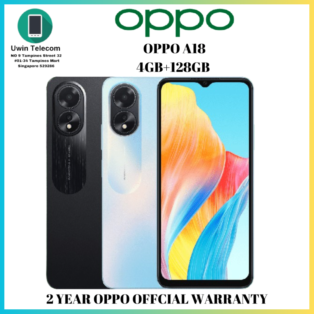 Buy Oppo A18 4GB + 128GB | Best Price | Singapore