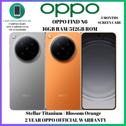 Oppo Find N6 16GB RAM /512GB ROM