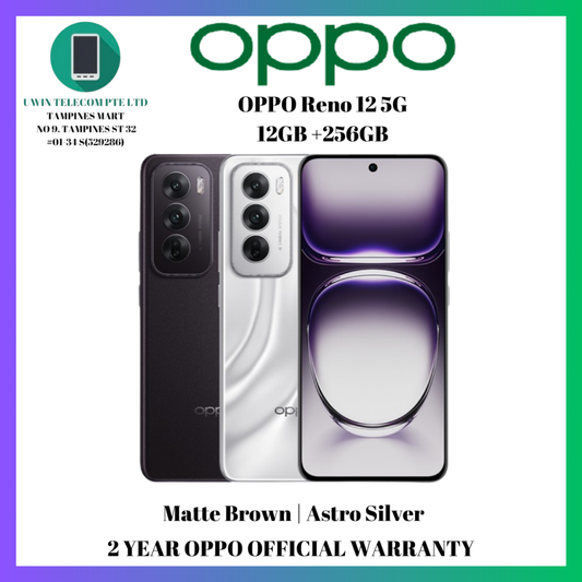 Oppo Reno 12 5G 12GB RAM + 256GB ROM