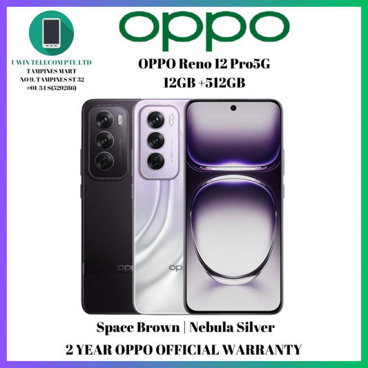 Oppo Reno 12 Pro 5G 12GB + 512gb ROM