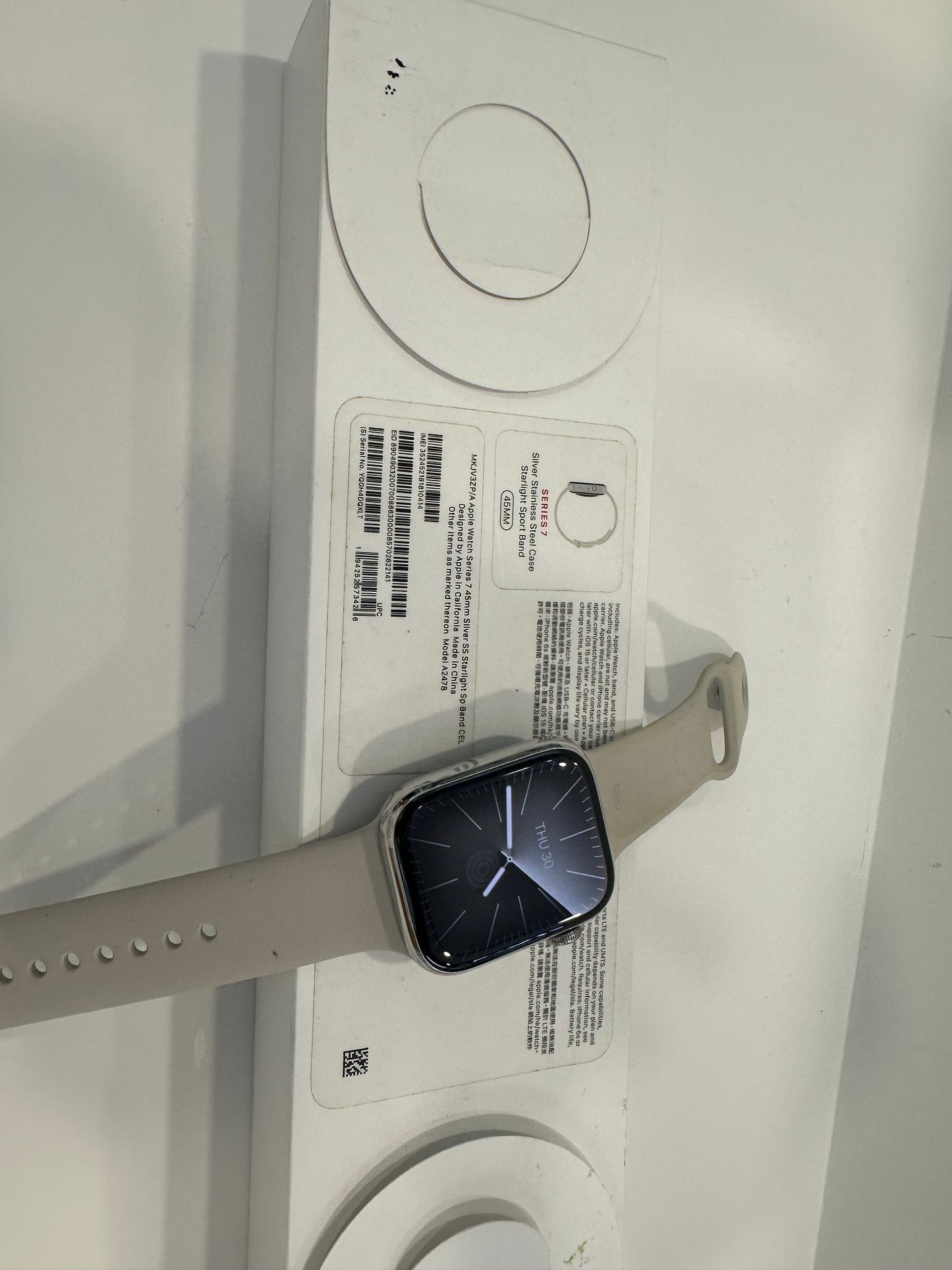 Apple Watch Series 7 45MM Stainless Steel Cellular