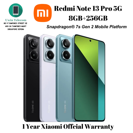 Redmi Note 13 Pro 5G | 8GB RAM | 256GB ROM - Buy Online