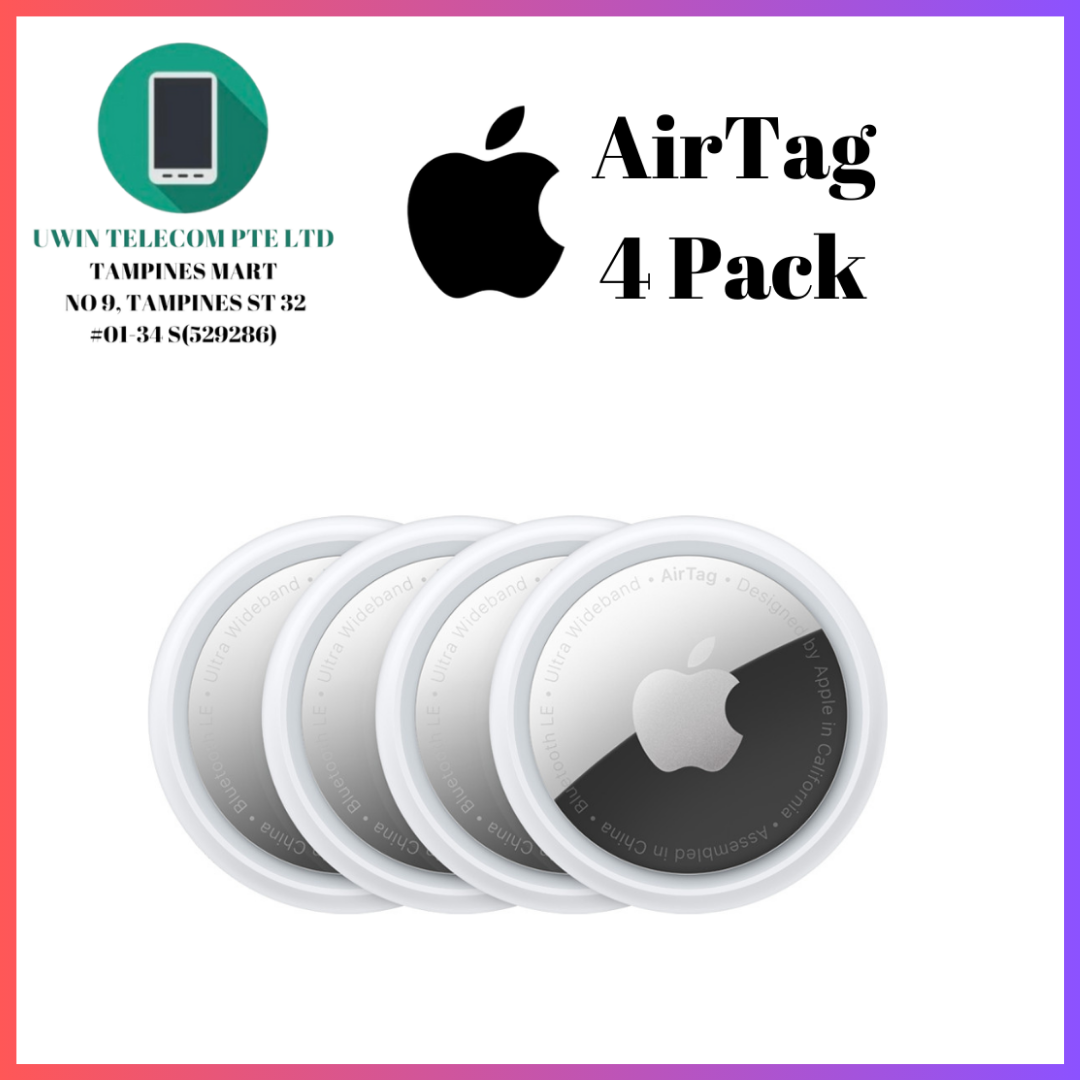 Apple AirTag 4 Pack | Multi-Item Tracker | Secure Locator