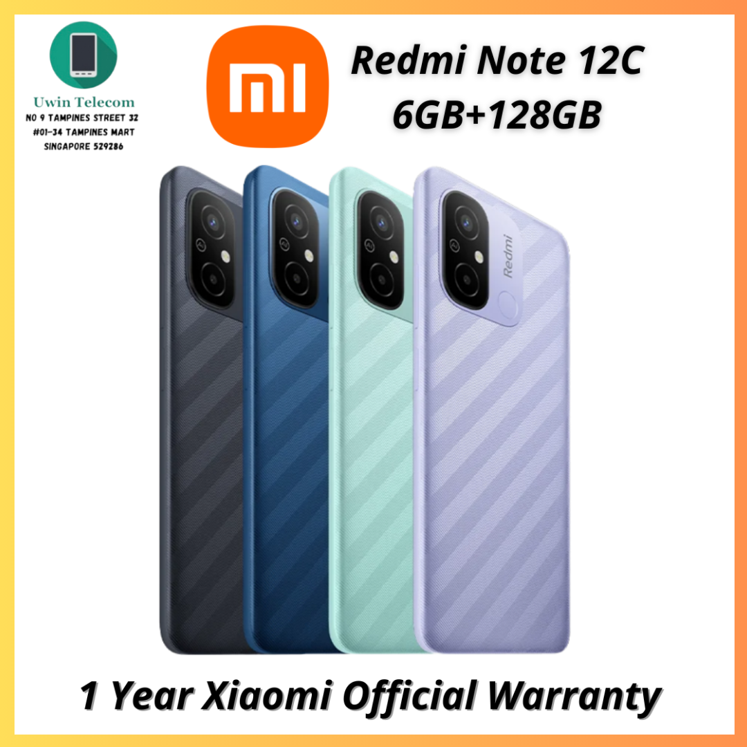 Redmi Note 12C 6GB+128GB | Best Price - Singapore