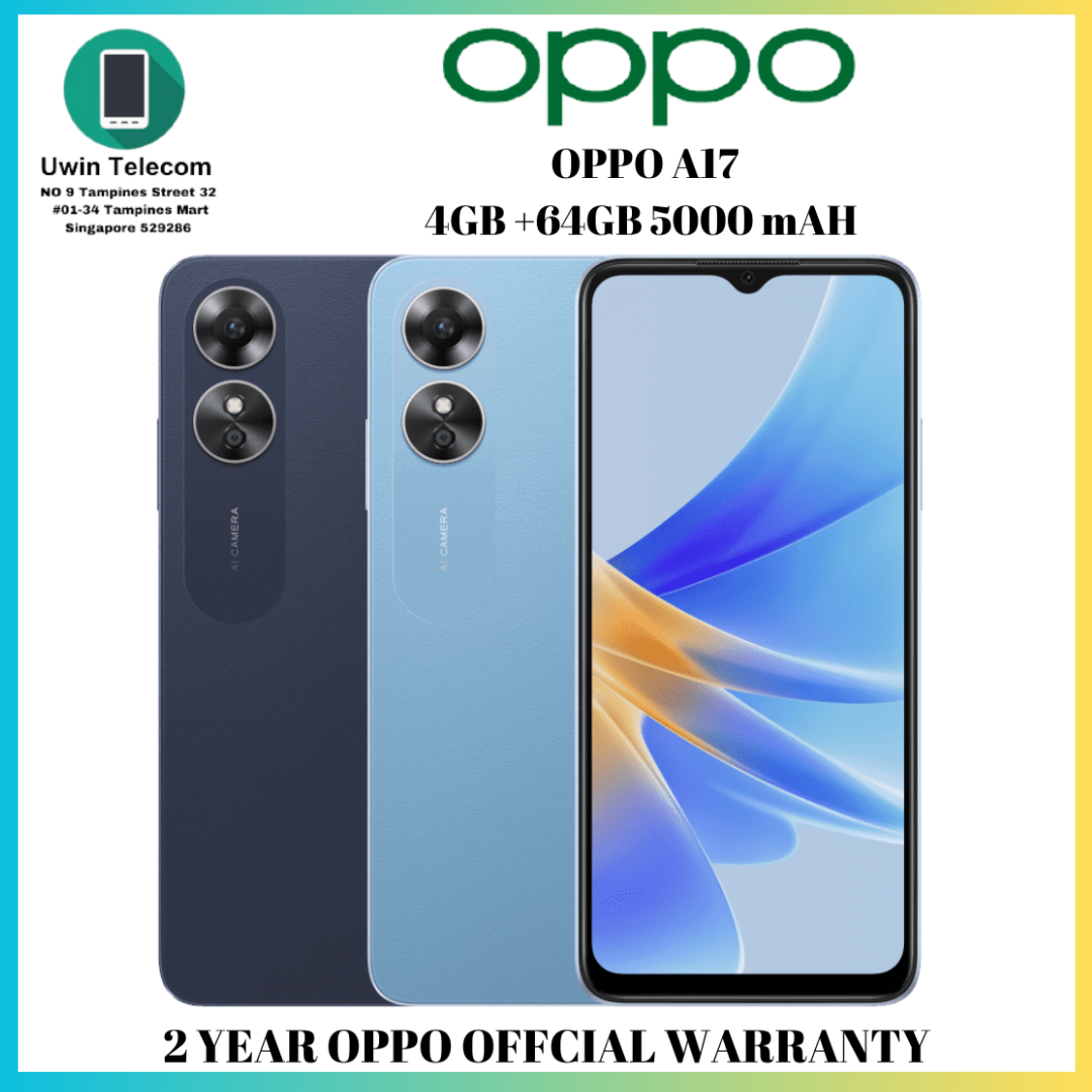 OPPO A17 | Budget-Friendly | Feature-Rich | Sleek Design