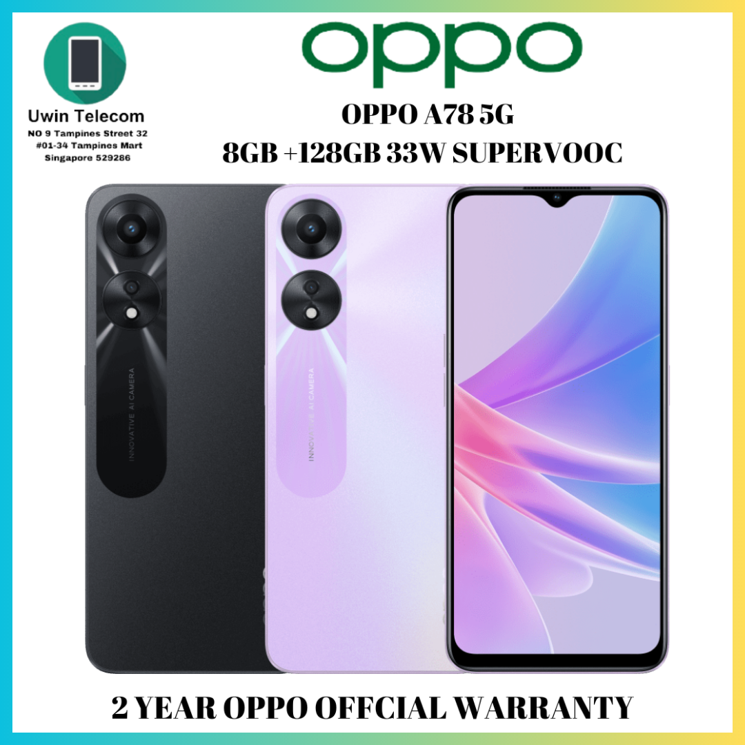 OPPO A78 5G | Sleek Design | Powerful Performance