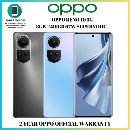 OPPO Reno 10 5G | Sleek Design & Superior Camera- Singapore