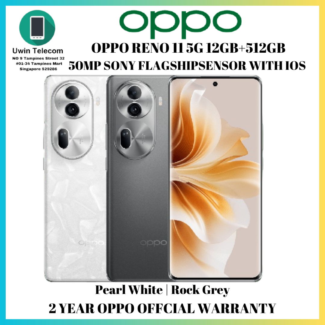 OPPO Reno 11 Pro 5G | 12+12GB RAM | 512GB | Singapore