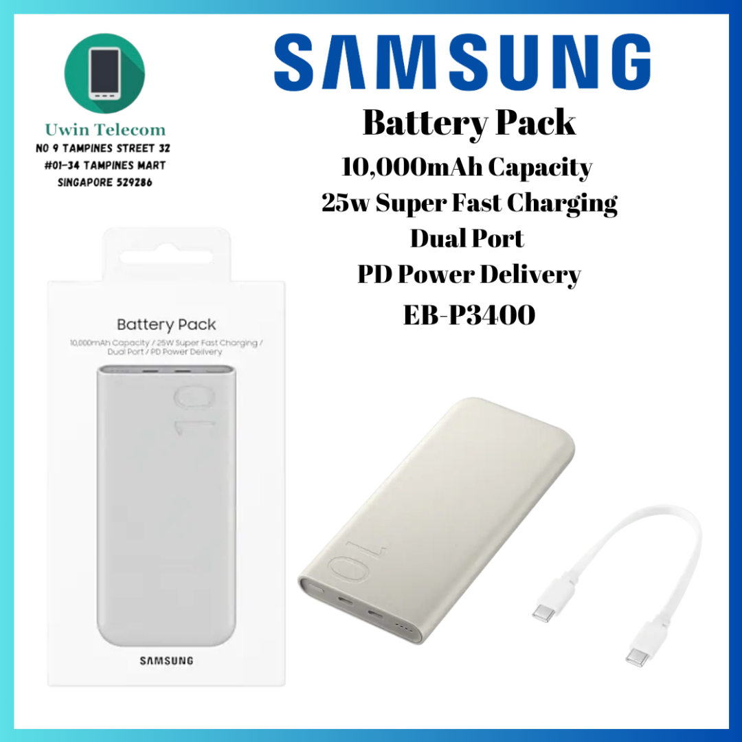 Samsung 25W Fast Charging 10,000mAh Power Bank 