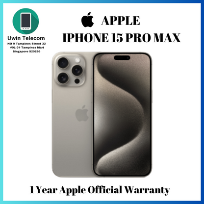 Buy iPhone 15 Pro Max 256GB | Best Price | Singapore