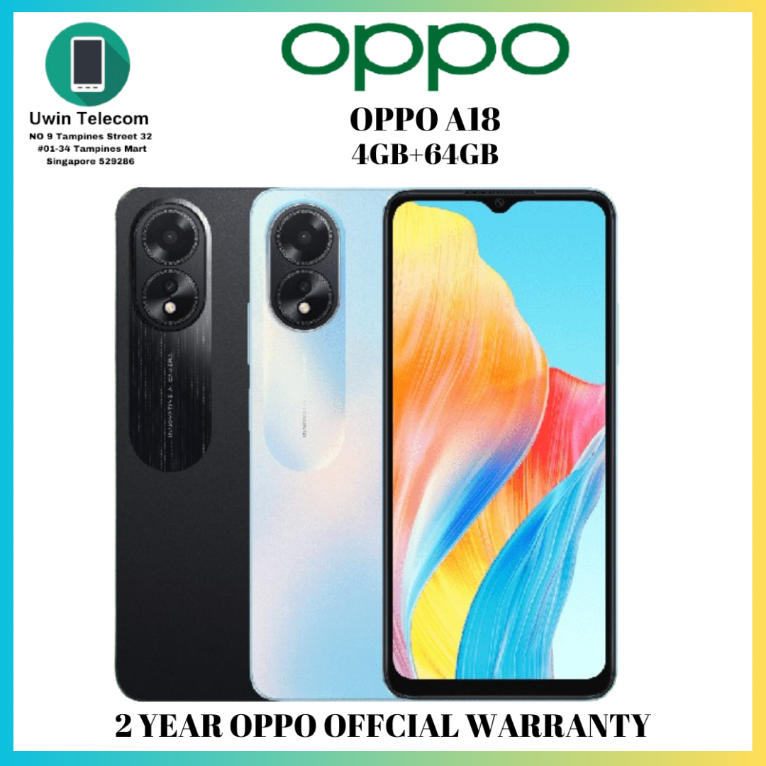 Buy Oppo A18 | 4GB RAM | 64GB Storage | Affordable Price