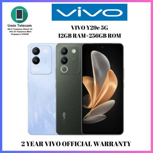 Vivo V29e 5G 12GB+256GB | High Performance - Uwin Telecom