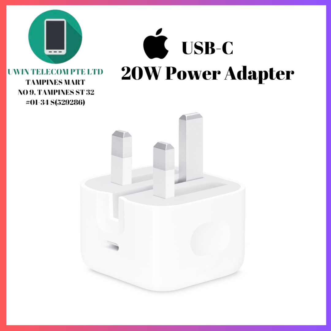 Apple USB-C 20W Power Adapter | Fast Charging | Compact