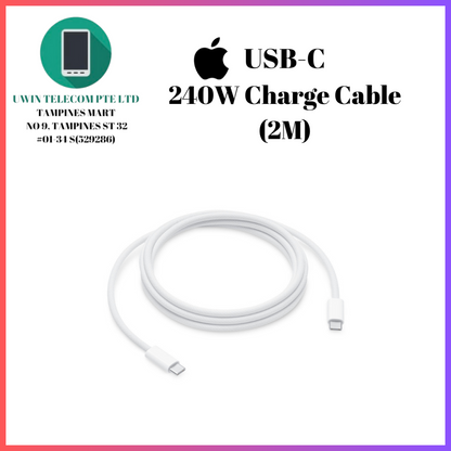 Apple USB-C 240W Charge Cable | 2m Length - Uwin Telecom