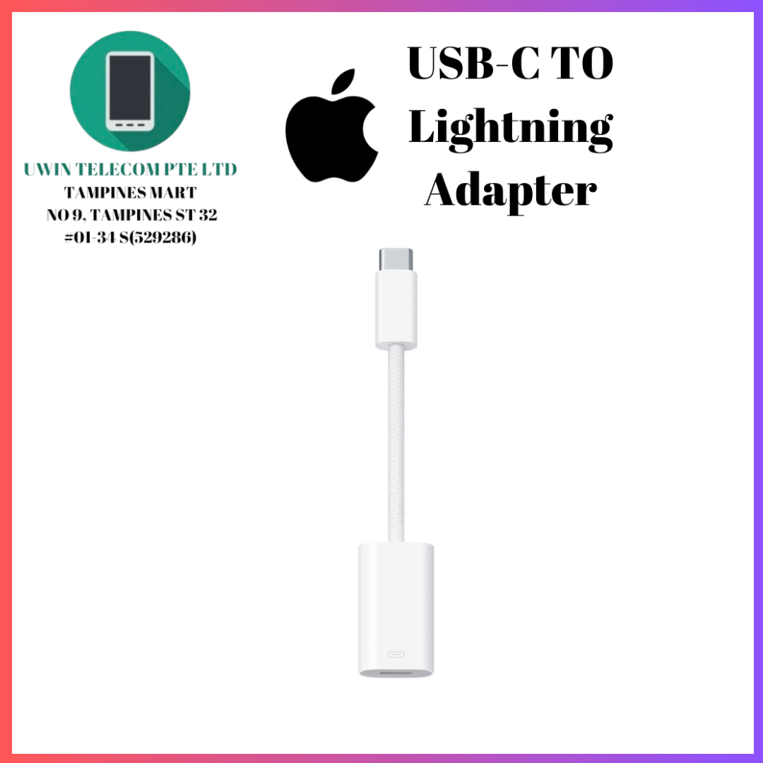 Apple USB-C to Lightning Adapter | Fast Charging 