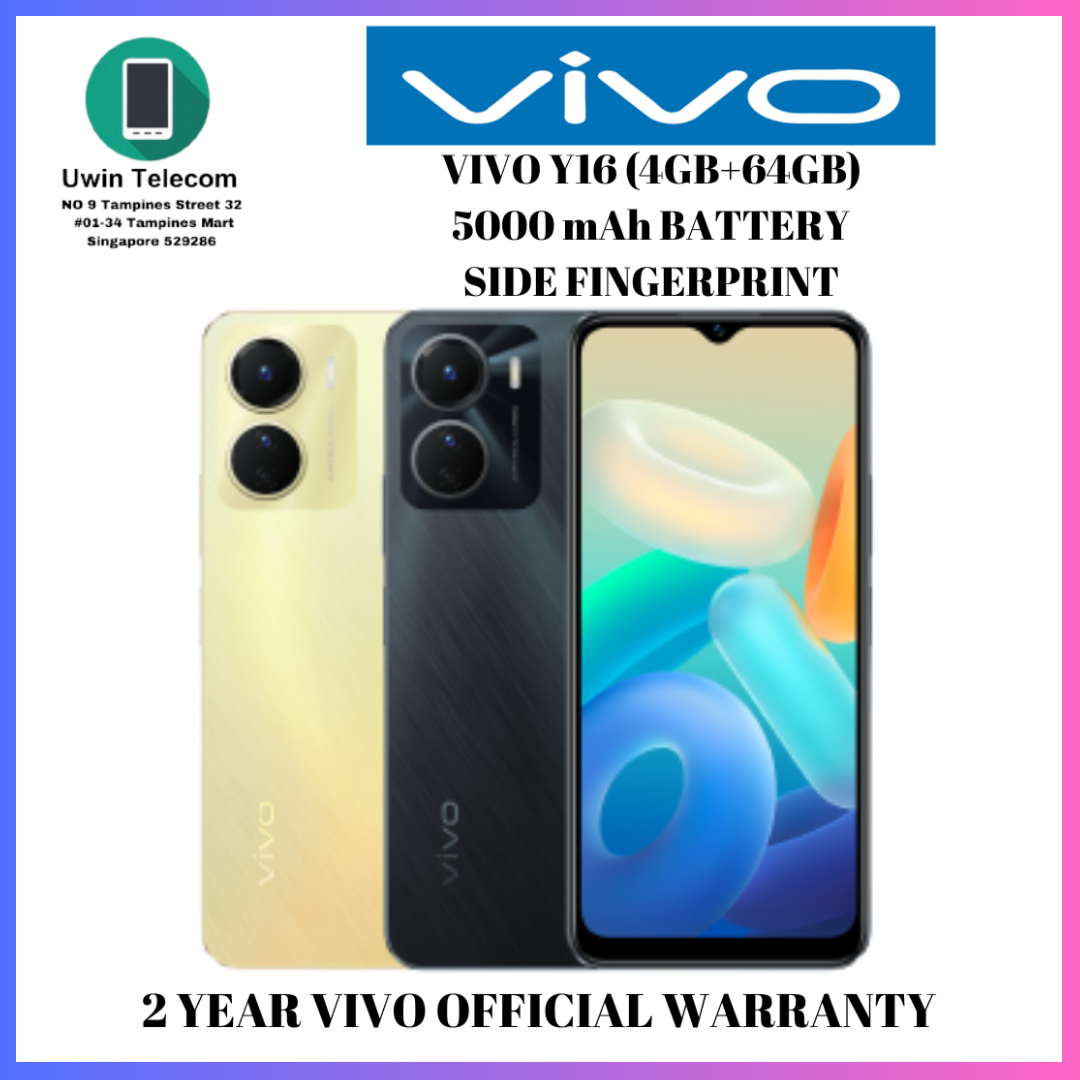 Vivo Y16 Helio P35 | 4GB RAM | 64GB Storage | Performance