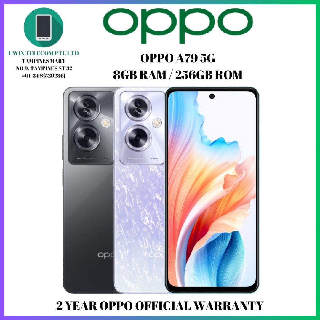 OPPO A79 5G | 8GB RAM | 256GB ROM | Powerful Performance