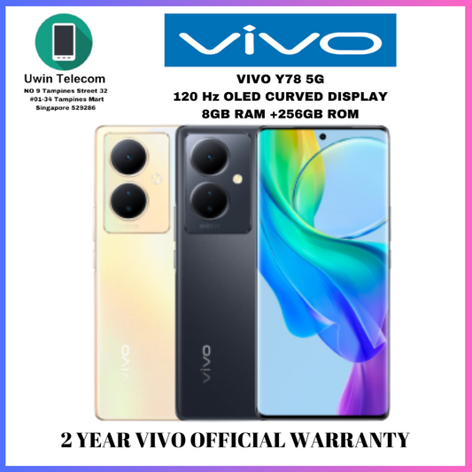 VIVO Y78 5G | Fast Connectivity | Stylish Design