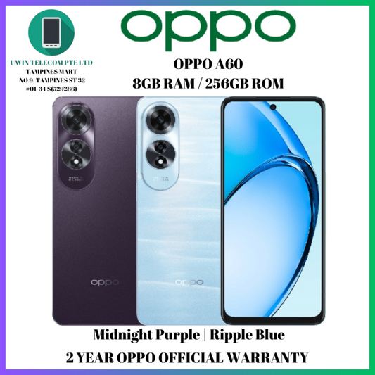 OPPO A60 8GB+256GB | Unleash Power & Performance | Buy Now