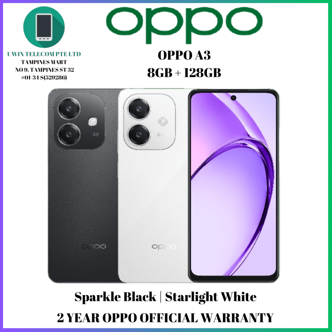 OPPO A3 8GB RAM+ 128GB ROM