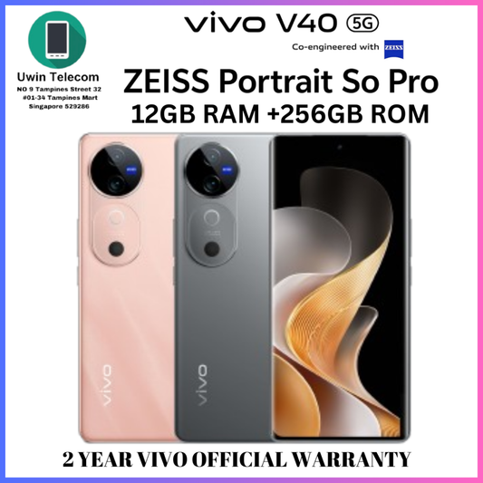 VIVO V40 12GB RAM +256GB ROM