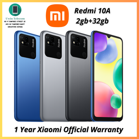 Redmi 10A 2GB+32GB | Affordable Smartphone | Buy Online