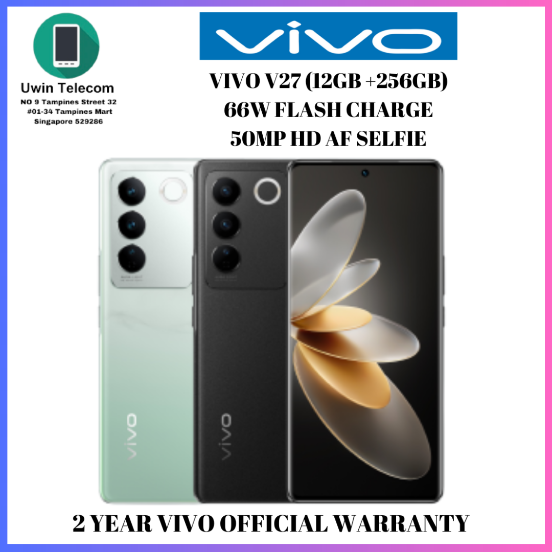 VIVO V27 5G | 12GB RAM + 256GB ROM | Superior Performance