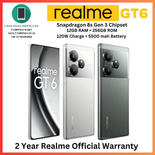 Realme GT6 5G 12GB RAM + 256GB ROM