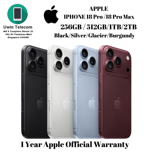 iPhone 18 Pro / 18 Pro Max 256GB/512GB/1TB/2TB